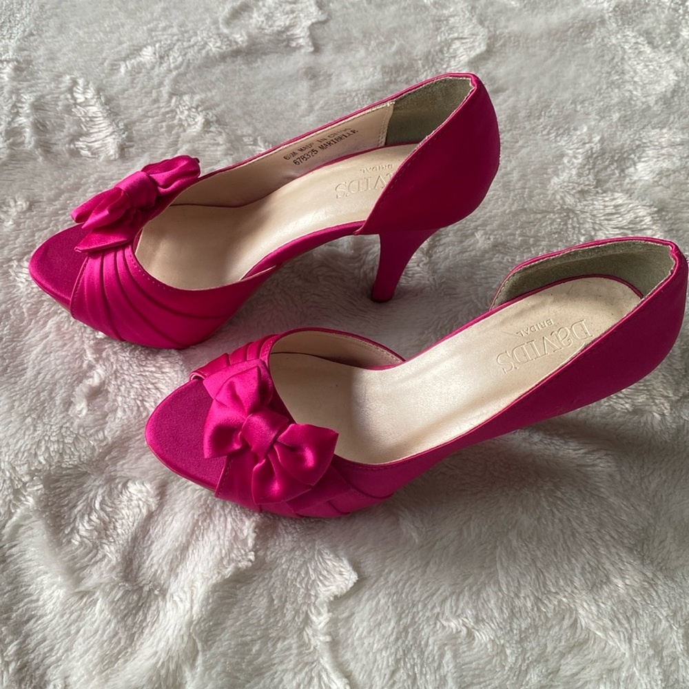 Hot Pink Pumps
